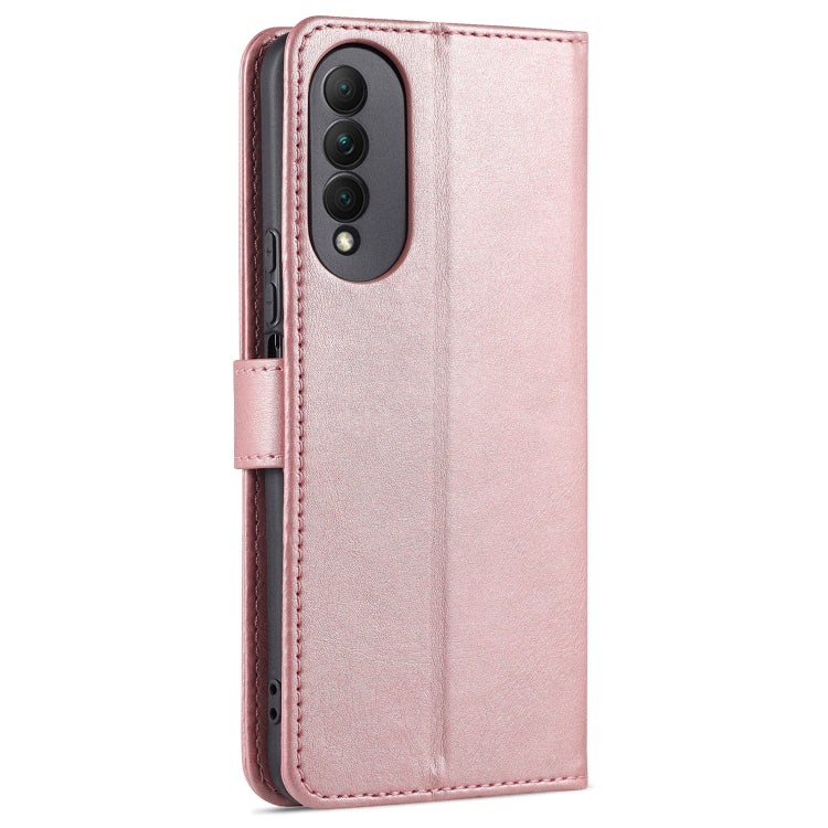 For Honor X20 SE AZNS Skin Feel Calf Texture Horizontal Flip Leather Case with Card Slots & Holder & Wallet(Rose Gold) - Honor Cases by AZNS | Online Shopping UK | buy2fix