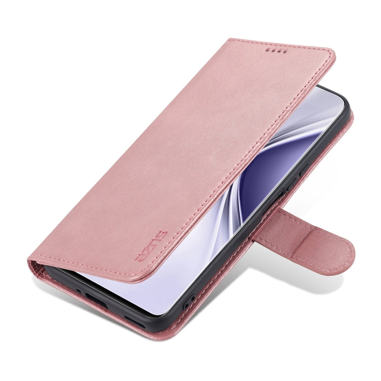 For Honor X20 SE AZNS Skin Feel Calf Texture Horizontal Flip Leather Case with Card Slots & Holder & Wallet(Rose Gold) - Honor Cases by AZNS | Online Shopping UK | buy2fix