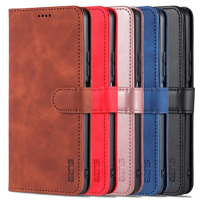 For Honor X20 SE AZNS Skin Feel Calf Texture Horizontal Flip Leather Case with Card Slots & Holder & Wallet(Rose Gold) - Honor Cases by AZNS | Online Shopping UK | buy2fix