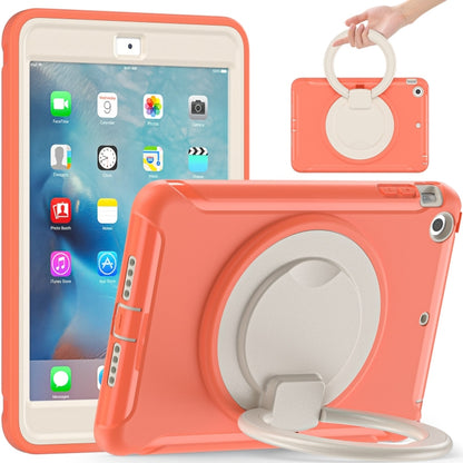 Shockproof TPU + PC Protective Case with 360 Degree Rotation Foldable Handle Grip Holder & Pen Slot For iPad mini 3 / 2 / 1(Living Coral) - iPad Mini 4 & 3 & 2 & 1 Cases by buy2fix | Online Shopping UK | buy2fix