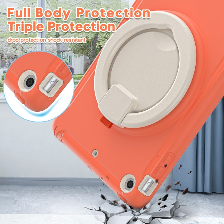 Shockproof TPU + PC Protective Case with 360 Degree Rotation Foldable Handle Grip Holder & Pen Slot For iPad mini 3 / 2 / 1(Living Coral) - iPad Mini 4 & 3 & 2 & 1 Cases by buy2fix | Online Shopping UK | buy2fix