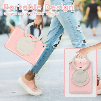 Shockproof TPU + PC Protective Case with 360 Degree Rotation Foldable Handle Grip Holder & Pen Slot For iPad mini 3 / 2 / 1(Cherry Blossoms Pink) - iPad Mini 4 & 3 & 2 & 1 Cases by buy2fix | Online Shopping UK | buy2fix