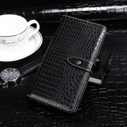 For Blackview A100 idewei Crocodile Texture Horizontal Flip Leather Case with Holder & Card Slots & Wallet(Black) - More Brand by idewei | Online Shopping UK | buy2fix