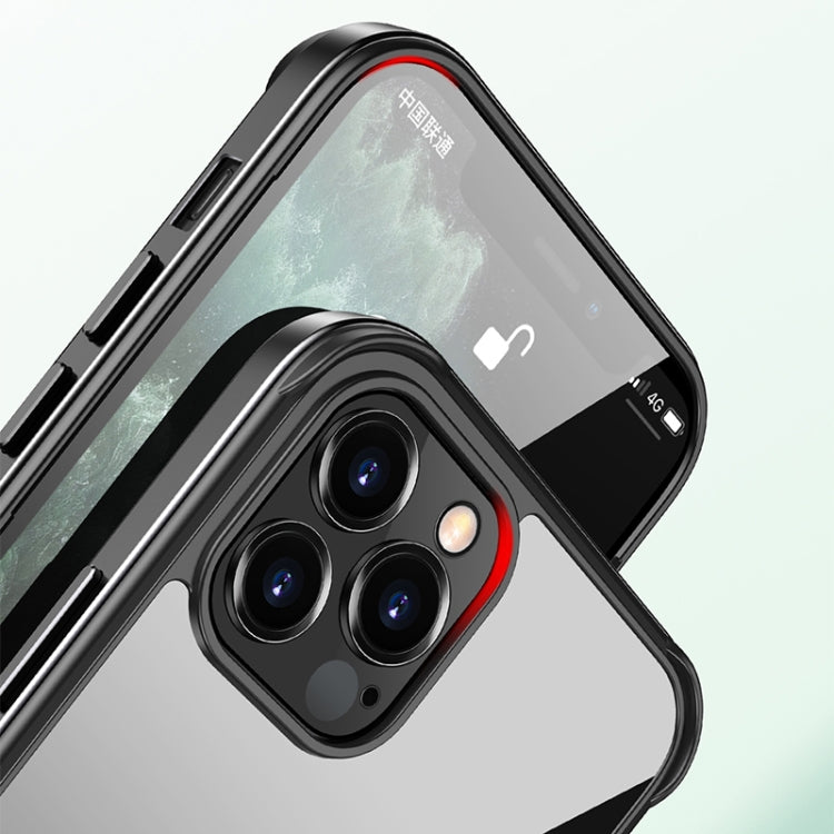 For iPhone 11 Pro Max SULADA Shockproof Aviation Aluminum Metal Frame + Nano Glass + TPU Protective Case (Black) - iPhone 11 Pro Max Cases by SULADA | Online Shopping UK | buy2fix