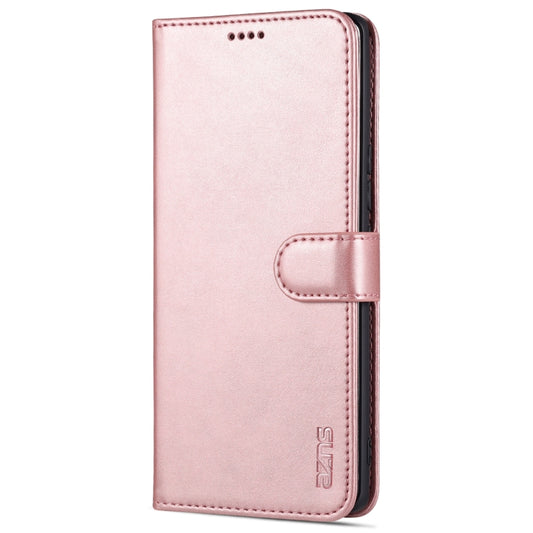 For Honor 50 AZNS Skin Feel Calf Texture Horizontal Flip Leather Case with Card Slots & Holder & Wallet(Rose Gold) by AZNS