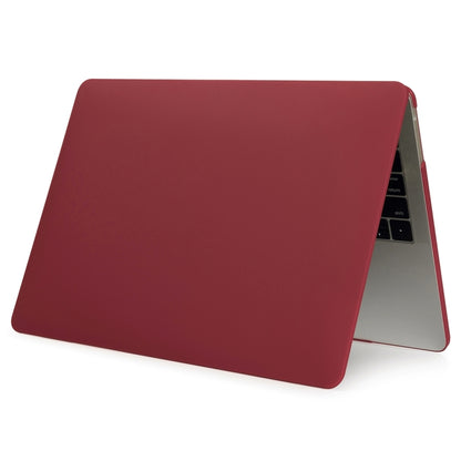 For Macbook Pro 16 inch Laptop Matte Style Protective Case(Wine Red) - MacBook Pro Cases by buy2fix | Online Shopping UK | buy2fix