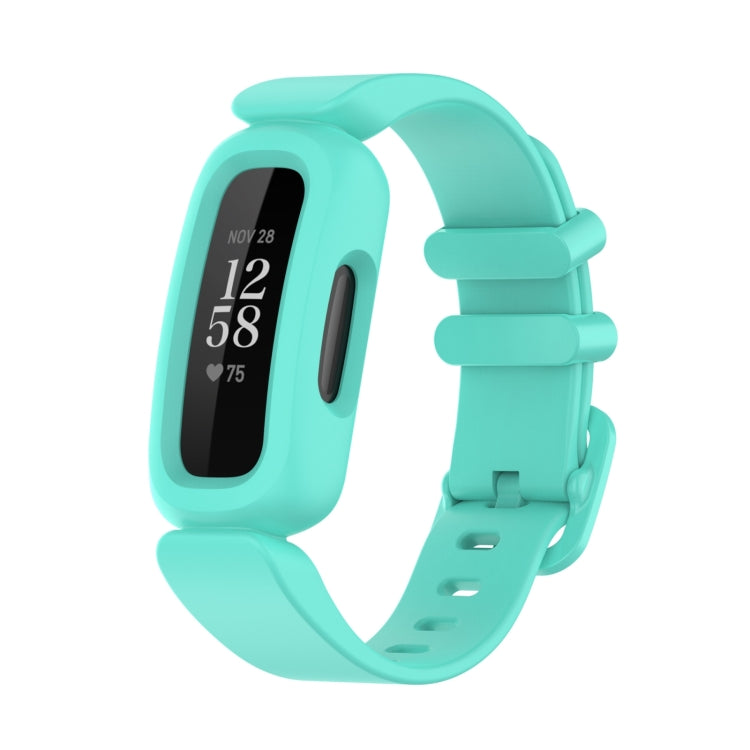 xDfind For Fitbit Ace 3 / Inspire2 Silicone Integrated Watch Band(Lake Blue) by xDfind
