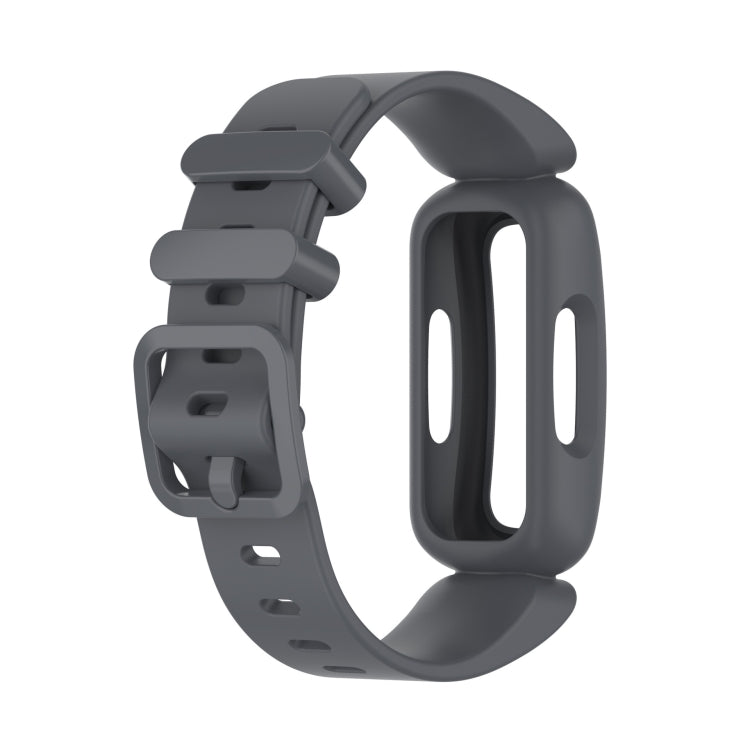 xDfind For Fitbit Ace 3 / Inspire2 Silicone Integrated Watch Band(Grey) by xDfind