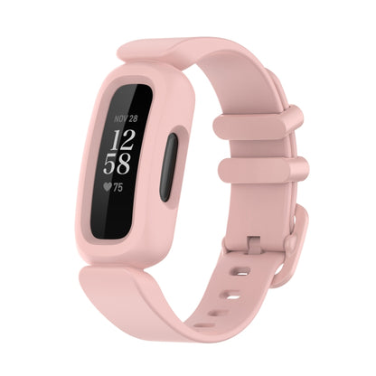 xDfind For Fitbit Ace 3 / Inspire2 Silicone Integrated Watch Band(Light Pink) by xDfind