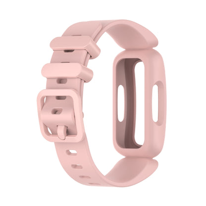 xDfind For Fitbit Ace 3 / Inspire2 Silicone Integrated Watch Band(Light Pink) by xDfind