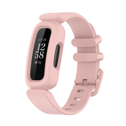 xDfind For Fitbit Ace 3 / Inspire2 Silicone Integrated Watch Band(Light Pink) by xDfind