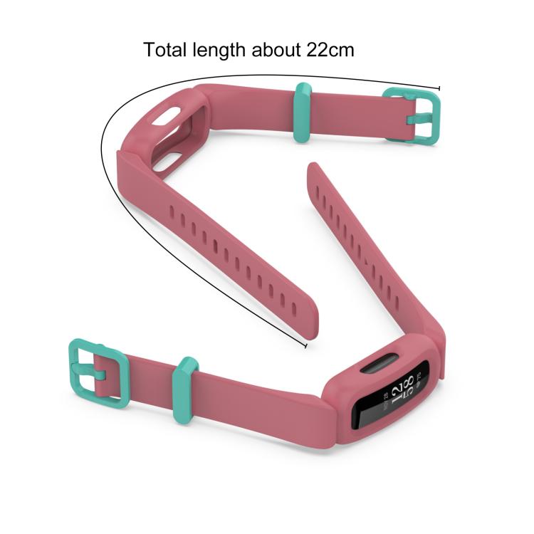 xDfind For Fitbit Ace 3 / Inspire2 Silicone Integrated Watch Band(Light Pink) by xDfind