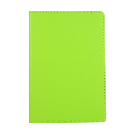 For Samsung Galaxy Tab S7 FE T730 Litchi Texture Horizontal Flip 360 Degrees Rotation Leather Case with Holder(Green) by buy2fix
