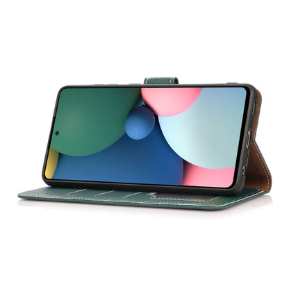 For Xiaomi Redmi Note 10 5G / Poco M3 Pro Litchi Texture PU + TPU Horizontal Flip Leather Case with Holder & Card Slots & Wallet(Dark Green) - Xiaomi Cases by buy2fix | Online Shopping UK | buy2fix