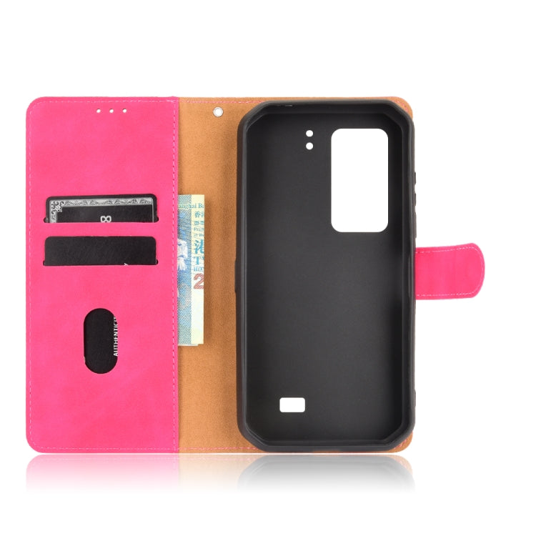 For Ulefone Armor 11T 5G Solid Color Skin Feel Magnetic Buckle Horizontal Flip Calf Texture PU Leather Case with Holder & Card Slots & Wallet(Rose Red) by buy2fix