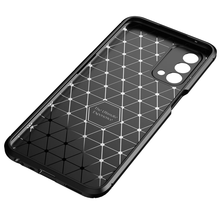 For OnePlus Nord N200 5G Carbon Fiber Texture Shockproof TPU Case(Black) - OnePlus Cases by buy2fix | Online Shopping UK | buy2fix