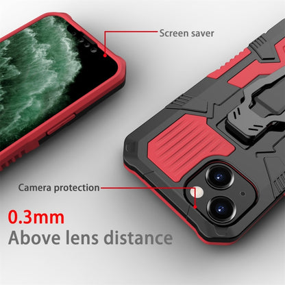 For iPhone 13 Machine Armor Warrior Shockproof PC + TPU Protective Case(Red) - iPhone 13 Cases by buy2fix | Online Shopping UK | buy2fix