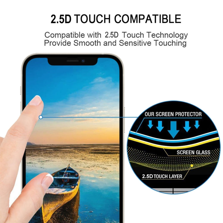 For iPhone 13 mini Full Glue Full Screen Tempered Glass Film - iPhone 13 mini Tempered Glass by buy2fix | Online Shopping UK | buy2fix