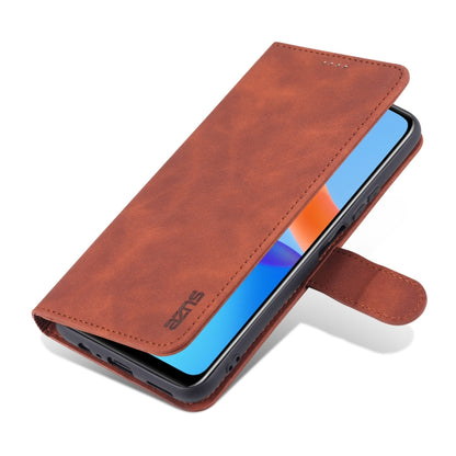 For Honor Play 5T Youth AZNS Skin Feel Calf Texture Horizontal Flip Leather Case with Card Slots & Holder & Wallet(Brown) - Honor Cases by AZNS | Online Shopping UK | buy2fix