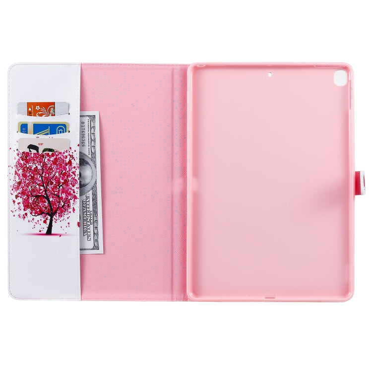 For iPad 10.2 / Pro 10.5 / Air  2019 3D Colored Drawing Horizontal Flip Leather Case with Holder & Card Slots & Wallet & Sleep / Wake-up Function(Color Tree) - iPad Air (2019) Cases by buy2fix | Online Shopping UK | buy2fix