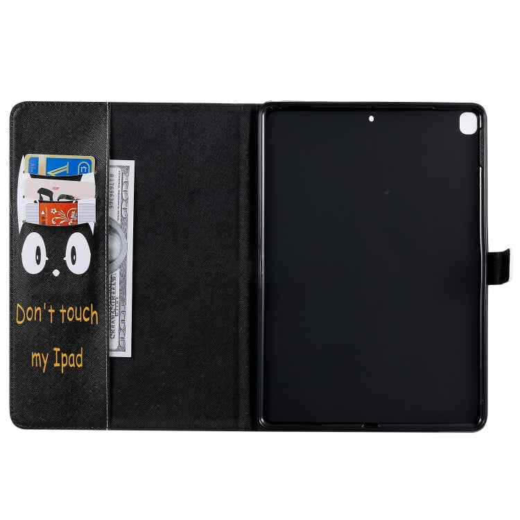 For iPad 10.2 / Pro 10.5 / Air  2019 3D Colored Drawing Horizontal Flip Leather Case with Holder & Card Slots & Wallet & Sleep / Wake-up Function(Cat Ears) - iPad Air (2019) Cases by buy2fix | Online Shopping UK | buy2fix