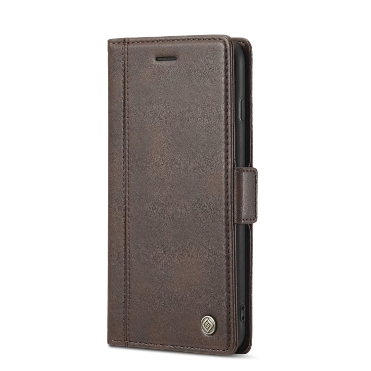 LC.IMEEKE Magnetic Buckle PU + TPU Horizontal Flip Leather Case with Holder & Card Slots & Wallet For iPhone 8 Plus & 7 Plus(Coffee) - More iPhone Cases by LC.IMEEKE | Online Shopping UK | buy2fix