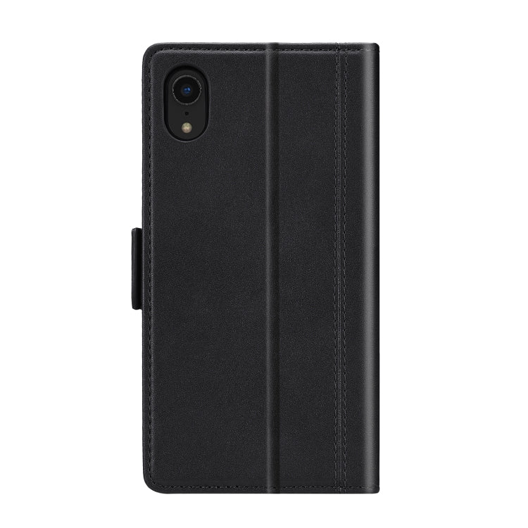 For iPhone XR LC.IMEEKE Magnetic Buckle PU + TPU Horizontal Flip Leather Case with Holder & Card Slots & Wallet(Black) - More iPhone Cases by LC.IMEEKE | Online Shopping UK | buy2fix