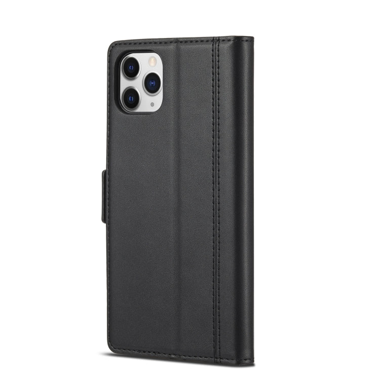 LC.IMEEKE Magnetic Buckle PU + TPU Horizontal Flip Leather Case with Holder & Card Slots & Wallet For iPhone 11 Pro(Black) - iPhone 11 Pro Cases by LC.IMEEKE | Online Shopping UK | buy2fix