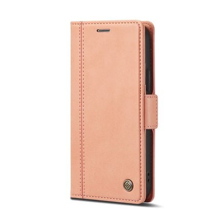 For iPhone 12 mini LC.IMEEKE Magnetic Buckle PU + TPU Horizontal Flip Leather Case with Holder & Card Slots & Wallet (Rose Gold) - iPhone 12 mini Cases by LC.IMEEKE | Online Shopping UK | buy2fix