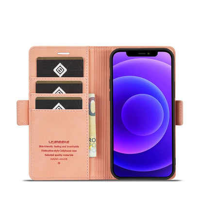For iPhone 12 mini LC.IMEEKE Magnetic Buckle PU + TPU Horizontal Flip Leather Case with Holder & Card Slots & Wallet (Rose Gold) - iPhone 12 mini Cases by LC.IMEEKE | Online Shopping UK | buy2fix
