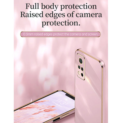 For Honor V40 5G XINLI Straight Edge 6D Electroplate TPU Phone Case(Cherry Purple) - Honor Cases by XINLI | Online Shopping UK | buy2fix