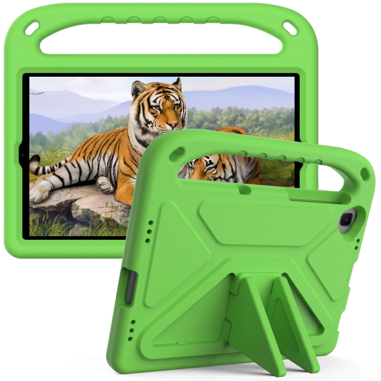 For Lenovo Tab M10 FHD Plus TB-X606F / TB-X606M Handle Portable EVA Shockproof Protective Case with Triangle Holder(Green) - Lenovo by buy2fix | Online Shopping UK | buy2fix