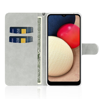 For Samsung Galaxy A03s (EU Version) Glitter Powder Horizontal Flip Leather Case with Card Slots & Holder & Lanyard(Blue) by buy2fix