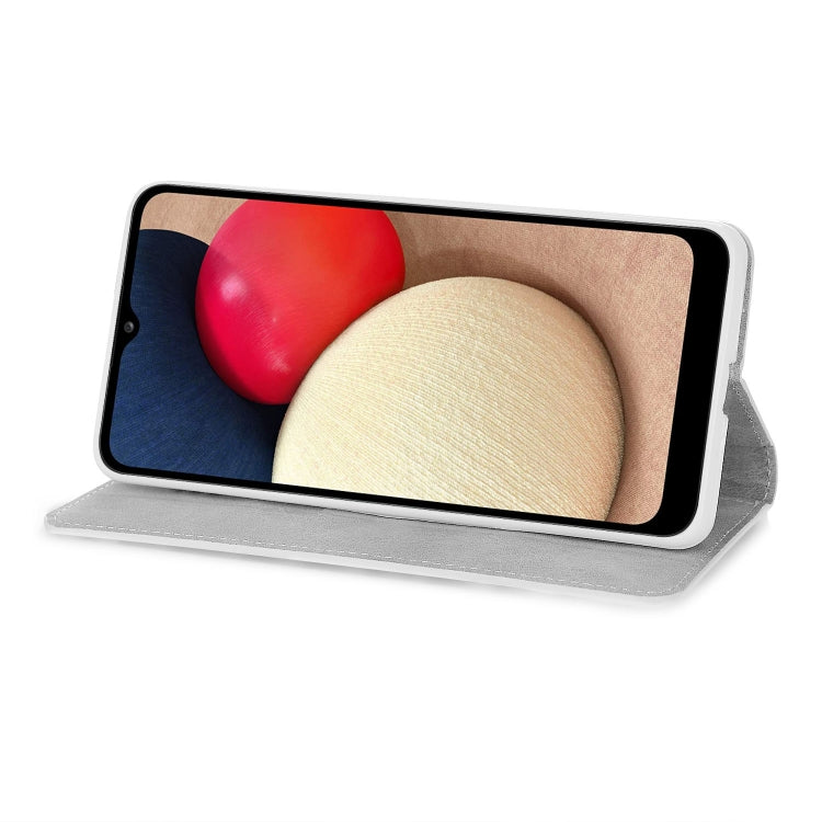 For Samsung Galaxy A03s (EU Version) Glitter Powder Horizontal Flip Leather Case with Card Slots & Holder & Lanyard(Blue) by buy2fix