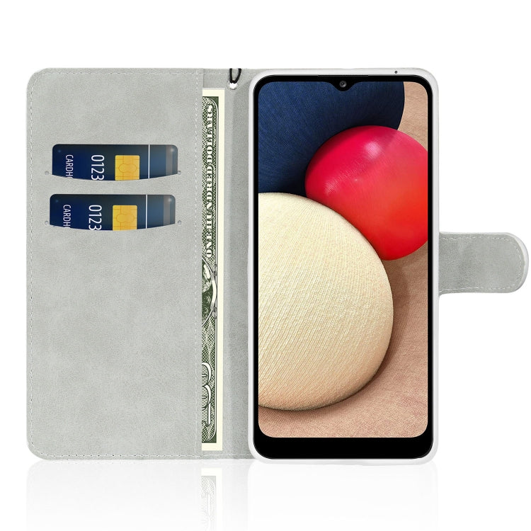 For Samsung Galaxy A03s (EU Version) Glitter Powder Horizontal Flip Leather Case with Card Slots & Holder & Lanyard(Gold) by buy2fix