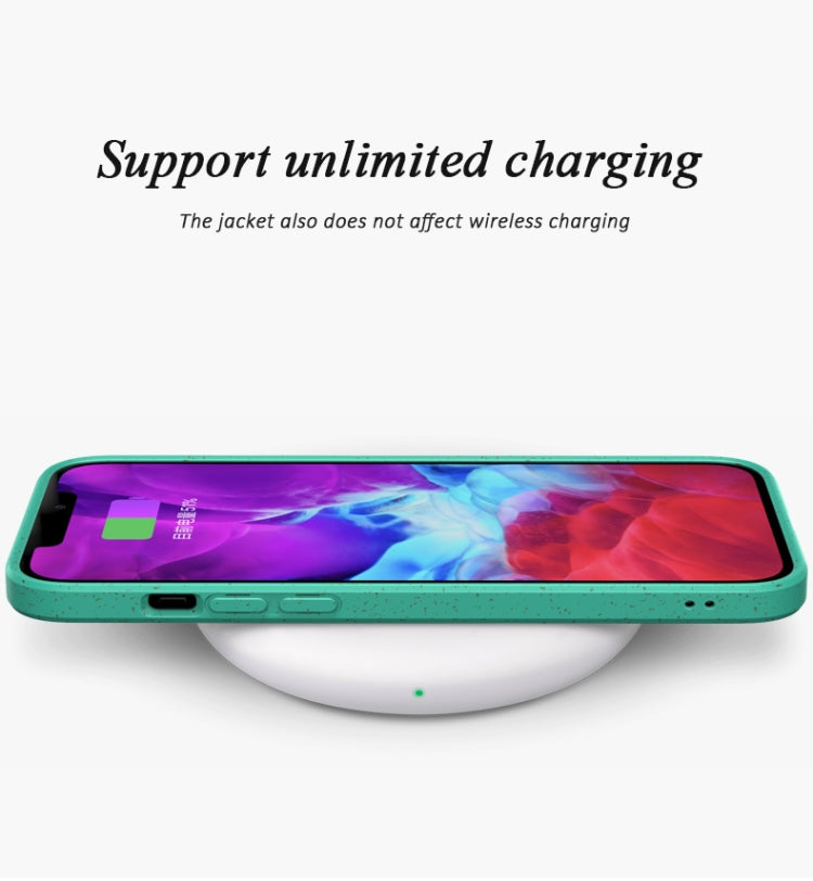 For iPhone 13 mini Starry Series Shockproof Straw Material + TPU Protective Case (Pink) by buy2fix