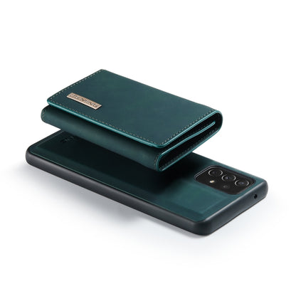 For Samsung Galaxy A72 5G / 4G DG.MING M1 Series 3-Fold Multi Card Wallet  Back Cover Shockproof Case with Holder Function(Green) - Galaxy Phone Cases by DG.MING | Online Shopping UK | buy2fix
