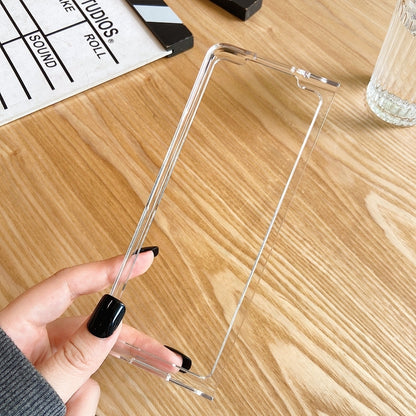 For Samsung Galaxy Z Fold3 5G Transparent Shockproof PC Protective Case by buy2fix