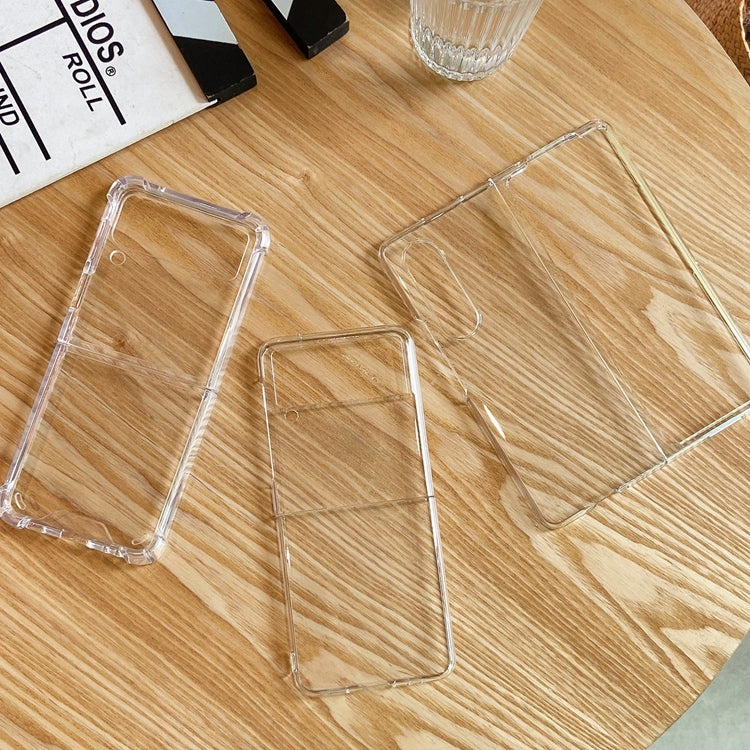 For Samsung Galaxy Z Fold3 5G Transparent Shockproof PC Protective Case by buy2fix