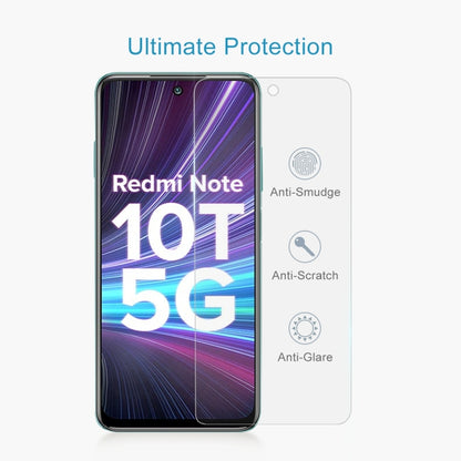 For Xiaomi Redmi Note 10T 5G 0.26mm 9H 2.5D Tempered Glass Film by DIYLooks