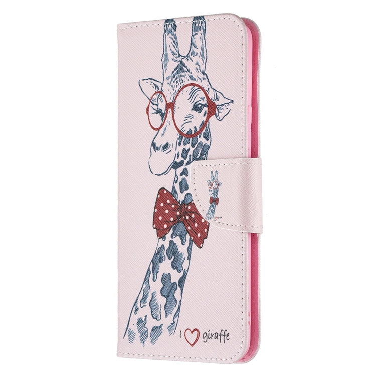 For OPPO Realme 8 / Realme 8 Pro Colored Drawing Pattern Horizontal Flip Leather Case with Holder & Card Slots & Wallet(Deer) - Realme Cases by buy2fix | Online Shopping UK | buy2fix