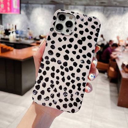 For iPhone 12 Pro Max Natural Scenery Pattern TPU Protective Case(Spots) by buy2fix