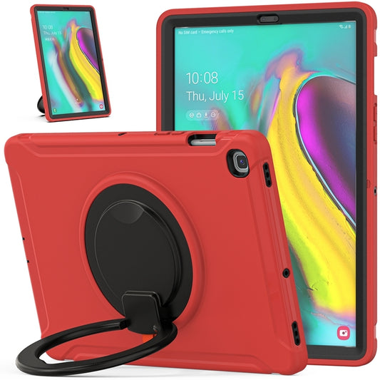 For Samsung Galaxy Tab S5e 10.5 inch T720 2019 Shockproof TPU + PC Protective Case with 360 Degree Rotation Foldable Handle Grip Holder & Pen Slot(Red) by buy2fix