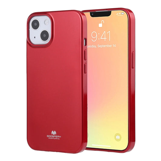 For iPhone 13 mini GOOSPERY JELLY Full Coverage Soft Case (Red) - iPhone 13 mini Cases by GOOSPERY | Online Shopping UK | buy2fix