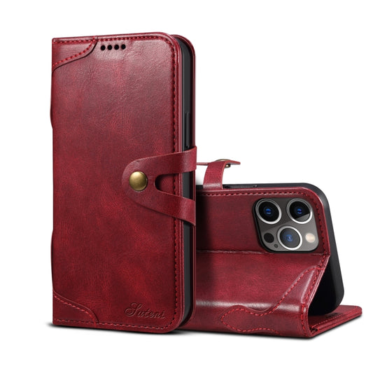 For iPhone 13 mini Calf Texture Buckle Horizontal Flip Leather Case with Holder & Card Slots & Wallet (Red) by buy2fix