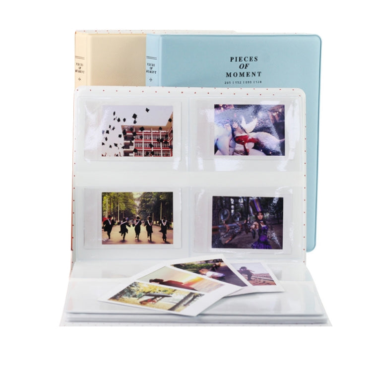 128 Pockets Photo Book Album Name Card Holder for Fujifilm Instax Mini 8 /7s /70 /25 /50s /90(Sky Blue) - Photo Albums & Photo Frames by buy2fix | Online Shopping UK | buy2fix