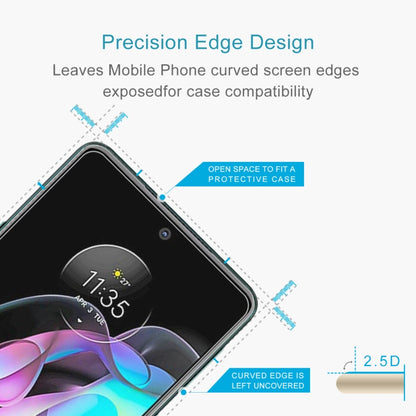 For Motorola Edge 20 Lite / Edge 20 Fusion 10 PCS 0.26mm 9H 2.5D Tempered Glass Film by buy2fix