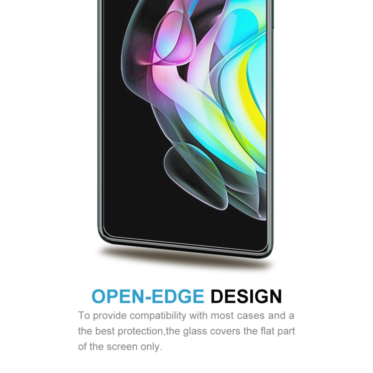 For Motorola Edge 20 Lite / Edge 20 Fusion 10 PCS 0.26mm 9H 2.5D Tempered Glass Film by buy2fix