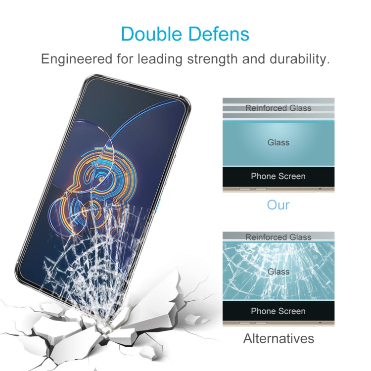 For Asus Zenfone 8 Flip 10 PCS 0.26mm 9H 2.5D Tempered Glass Film by buy2fix