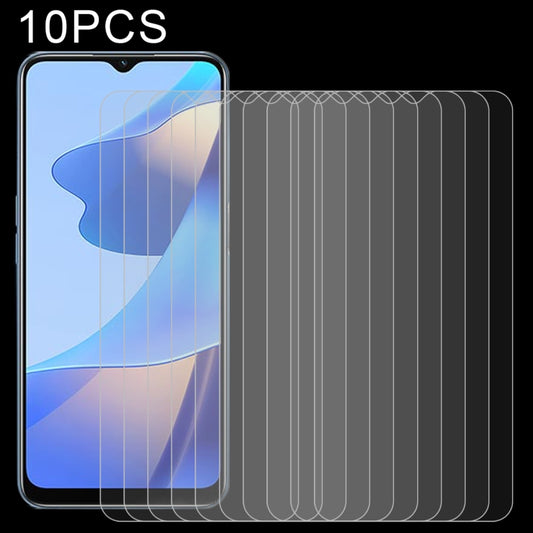 For OPPO A16 / A16S 10 PCS 0.26mm 9H 2.5D Tempered Glass Film by buy2fix